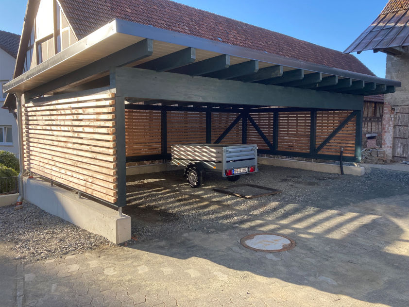 Carport Holzbau Feisel