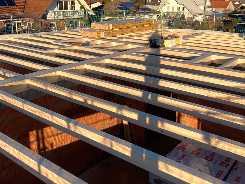 Sichtdecke Holzbau Feisel