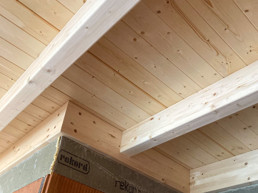 Sichtdecke Holzbau Feisel