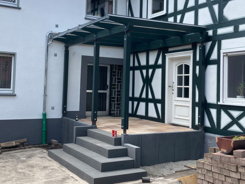 Vordach Holzbau Feisel